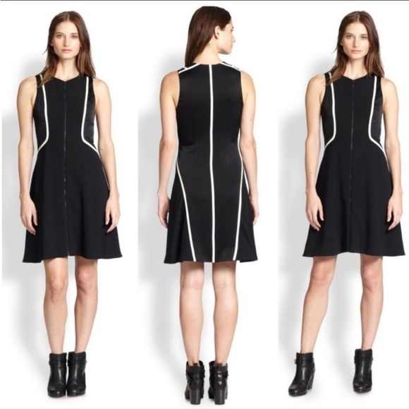 rag & bone Dresses & Skirts - Rag & Bone Andrea  Black and White Mini Dress